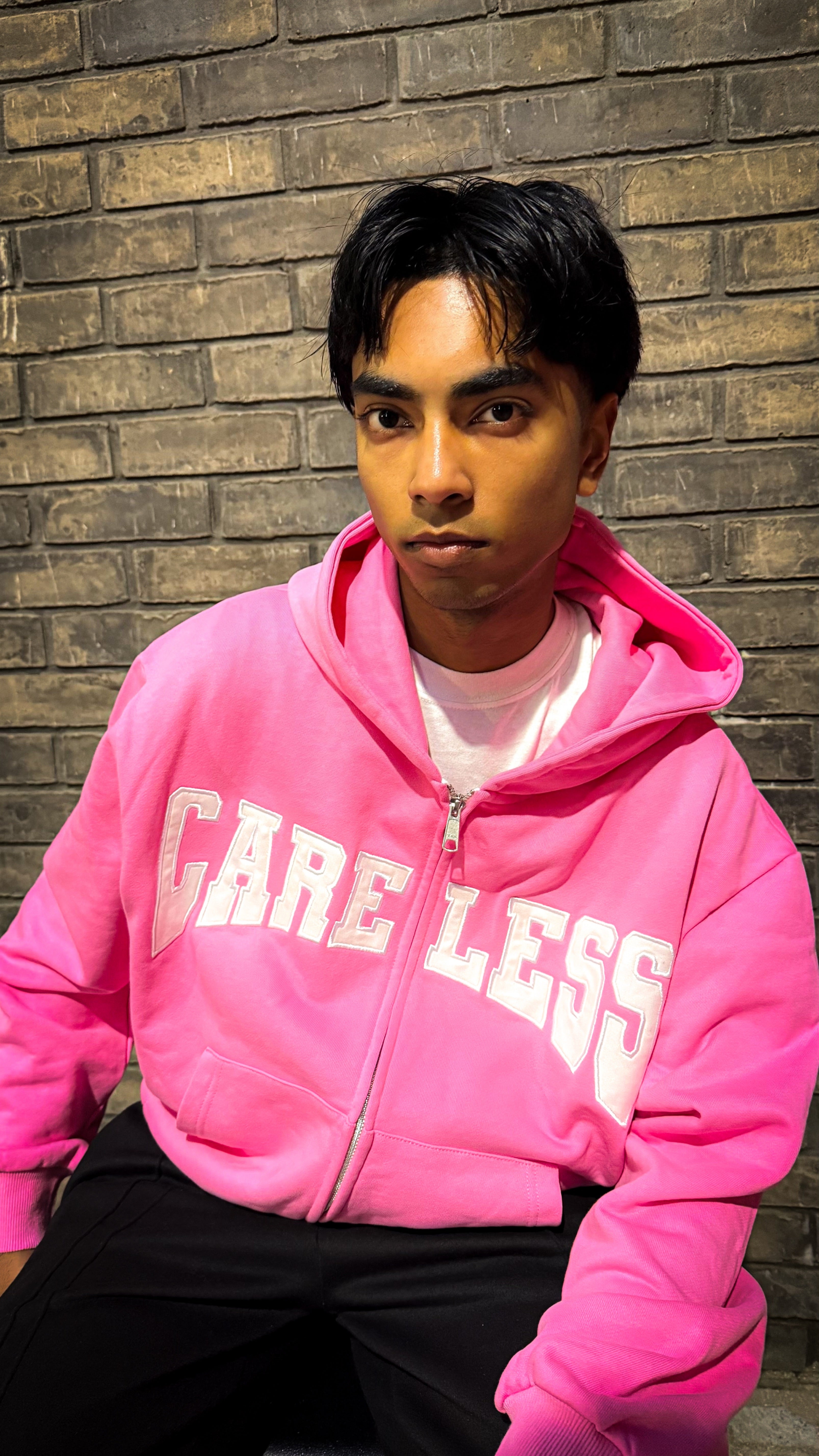 Careless Statement Zip Up