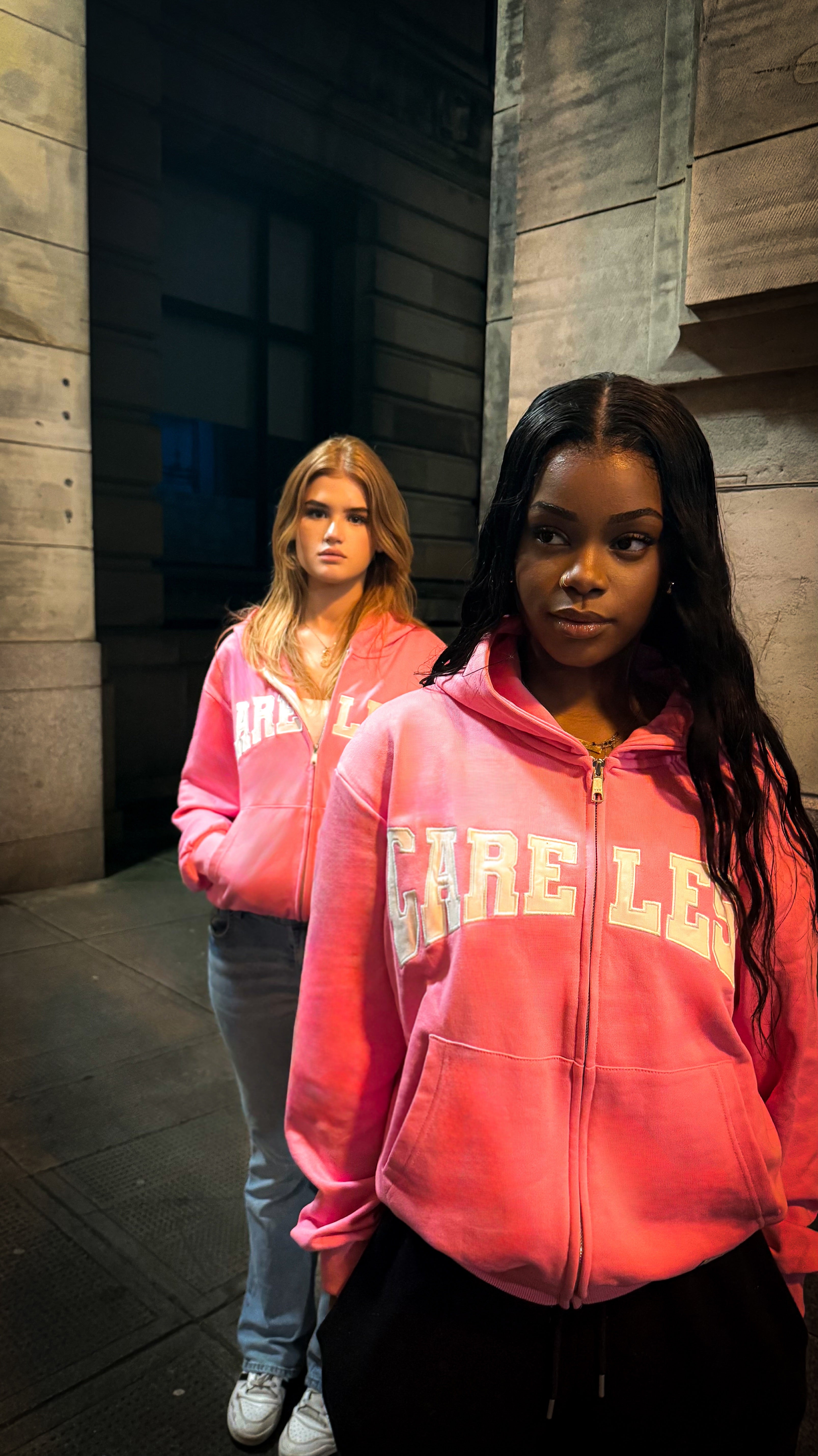 Careless Statement Zip Up