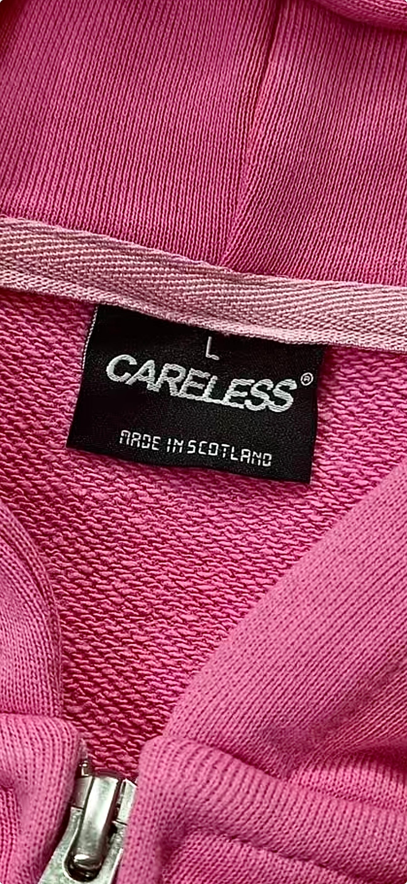Careless Statement Zip Up